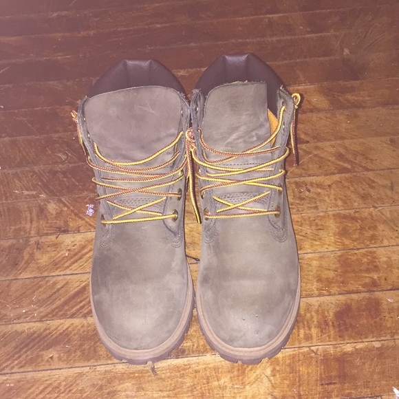 green suede timberland boots